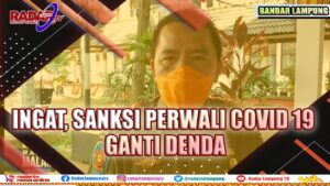 Ingat, Sanksi Perwali Covid 19 Ganti Denda
