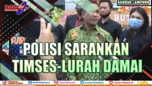 Lurah Timses Saling Lapor, Polisi Sarankan Damai