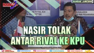Nasir Tolak Antar Rival ke KPU