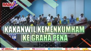 Kakanwil Kemenkumham Siap Sinergi Media Konstruktif