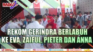 Rekom Gerindra Berlabuh ke Eva, Zaiful, Pieter dan Anna