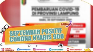 Akhir September 894 Positif, Meninggal Tambah 3