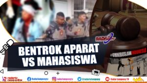 DEMO UU OMNIBUS LAW: BENTROK APARAT VS MAHASISWA, BANYAK YANG TERLUKA