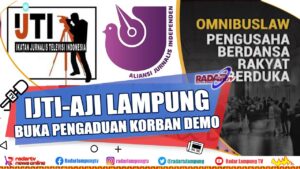 IJTI-AJI Lampung Buka Pengaduan Kekerasan Kepada Jurnalis