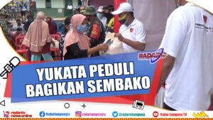 Yukata Peduli Bagikan Sembako