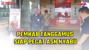 Pemkab Tanggamus Serahkan Kasus ASN Nyabu ke Polisi