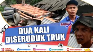Warung Karaoke Dua Kali Diseruduk Truk