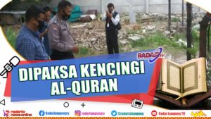 Velg Mobil Hilang, Warga Telukbetung Dipaksa Kencingi Al Quran