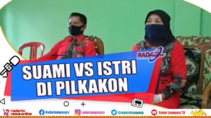 Suami Lawan Istri Di Pilkakon Gisting