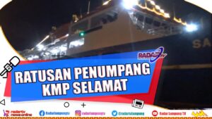 Arus Kencang, KMP Salvino Hantam Fender Dermaga Bakauheni