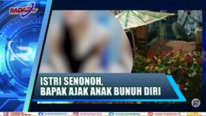 Kesal Istri Senonoh di Medsos, Bapak Ajak Anak Bunuh Diri