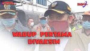 Jalankan Perda, Wabup Tanggamus Siap Disuntik Vaksin