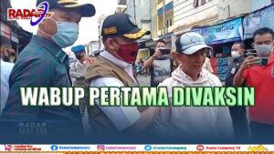 Jalankan Perda, Wabup Tanggamus Siap Disuntik Vaksin