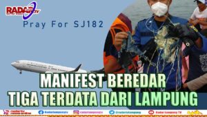 Manifest Beredar, Tiga Terdata Dari Lampung