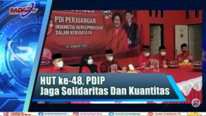 HUT ke 48, PDIP Jaga Solidaritas Dan Kuantitas