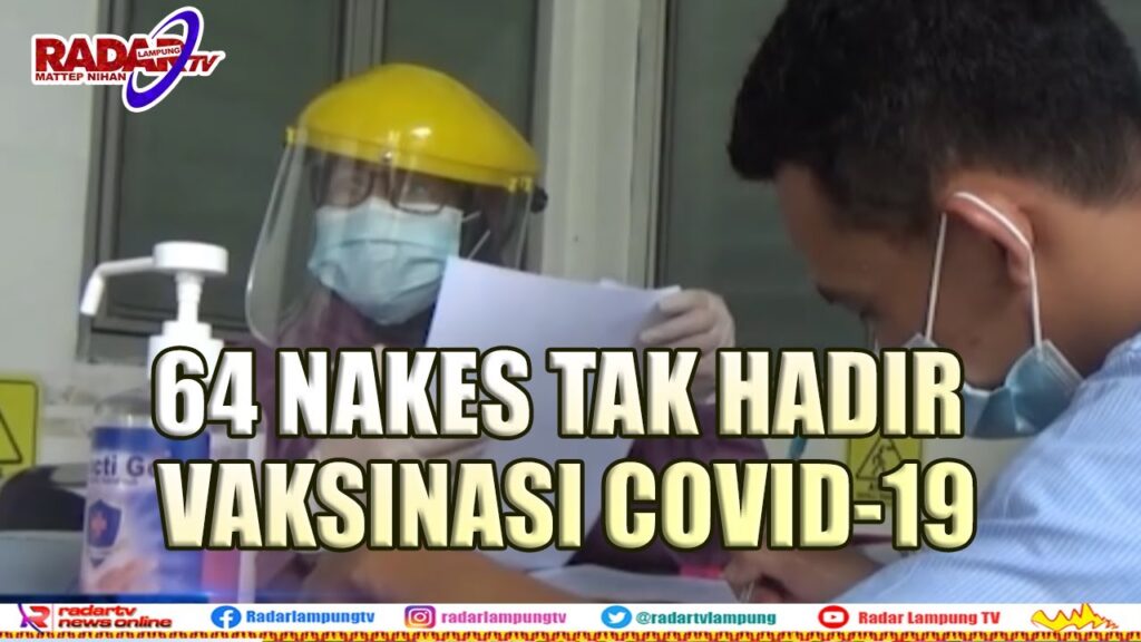 VAKSINASI COVID-19 : Waduh! 64 Orang Tenaga Kesehatan Ogah Datang