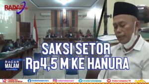 Sidang Suap dan Gratifikasi, Saksi Setor Upeti Rp4,5 M ke Hanura