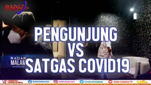 Pengunjung Cafe Amuk Satgas Covid 19 Bandar Lampung