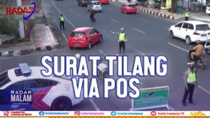 Kantor Pos Kirim Surat E-TLE ke Rumah Pelanggar