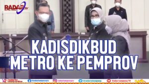 Pelantikan Eselon II, Kadisdikbud Metro Ditarik Ke Pemprov