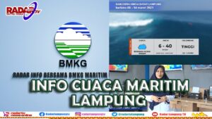 INFO CUACA MARITIM PERAIRAN LAMPUNG DAN SELAT BANGKA, BERLAKU 8-14 MARET 2021