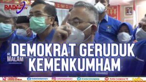 Demokrat Geruduk Kanwil Kemenkumham