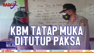 Satgas Covid19 Tutup Paksa KBM Tatap Muka