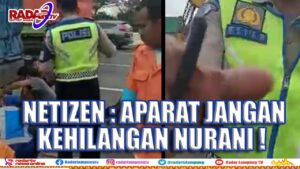 Hendak Tolong Teman, Sopir Asal Tanggamus Malah Mau Ditilang
