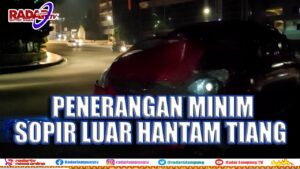 Penerangan Minim Sopir Luar Hantam Tiang