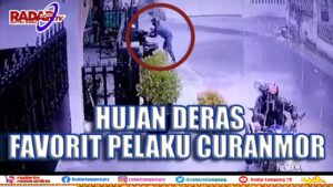 Hujan Deras Favorit Pelaku Curanmor