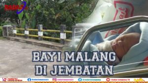 Bayi Laki Laki Dibuang di Jembatan