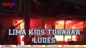 Kios Tulangbawang Barat Terbakar