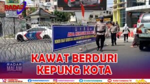 Penyekatan Level 4 ala Bandarlampung Rasa Antisipasi Bentrokan