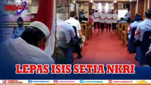IKRAR EMPAT NAPI TERORISME, ’’Kami Lepas ISIS, Kami Setia NKRI’’