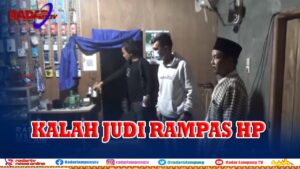Kalah Judi Online Handphone Gadaian Dirampas