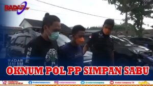 Lagi, Oknum Pol PP Simpan Sabu Sabu