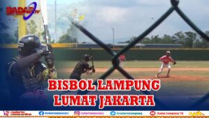 PON XX PAPUA, Bisbol Lampung Lumat Juara Bertahan