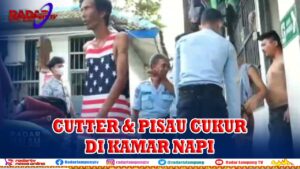 RAZIA LAPAS KALIANDA LAMPUNG SELATAN, Petugas Amankan Cutter & Pisau Cukur Milik Napi