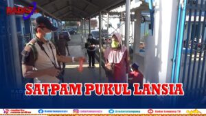 Setop Gaya Bar Bar, Satpam RSUDAM Pukul Perempuan Tua
