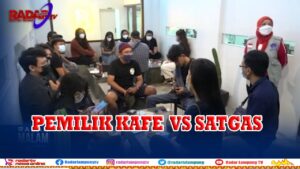 TEMPAT USAHA DI SEGEL ,Pemilik Kafe Dan Satgas Cekcok, Walikota Turun Tangan