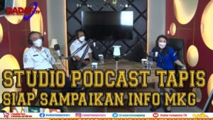 Diresmikan Sestama BMKG, Studio Podcast Tapis Siap Sampaikan Info MKG
