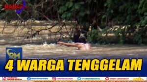 Empat Warga Tenggelam, Satu Selamat