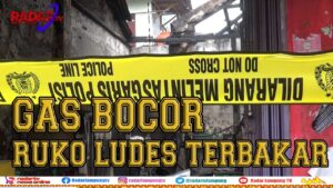 Gas Bocor Ruko Ludes Terbakar
