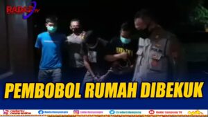 LIMA HARI DIBURU, PEMBOBOL RUMAH DIBEKUK