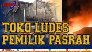 Pasar Bukit Kemuning Kebakaran, Rugi Ratusan Juta Rupiah, Pemilik Toko Pasrah