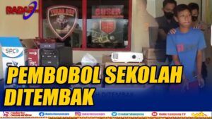 Pembobol Sekolah Ditembak