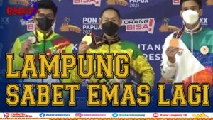 SENAM ARTISTIK PON XX PAPUA, Sabet Emas, Lampung Peringkat Sebelas