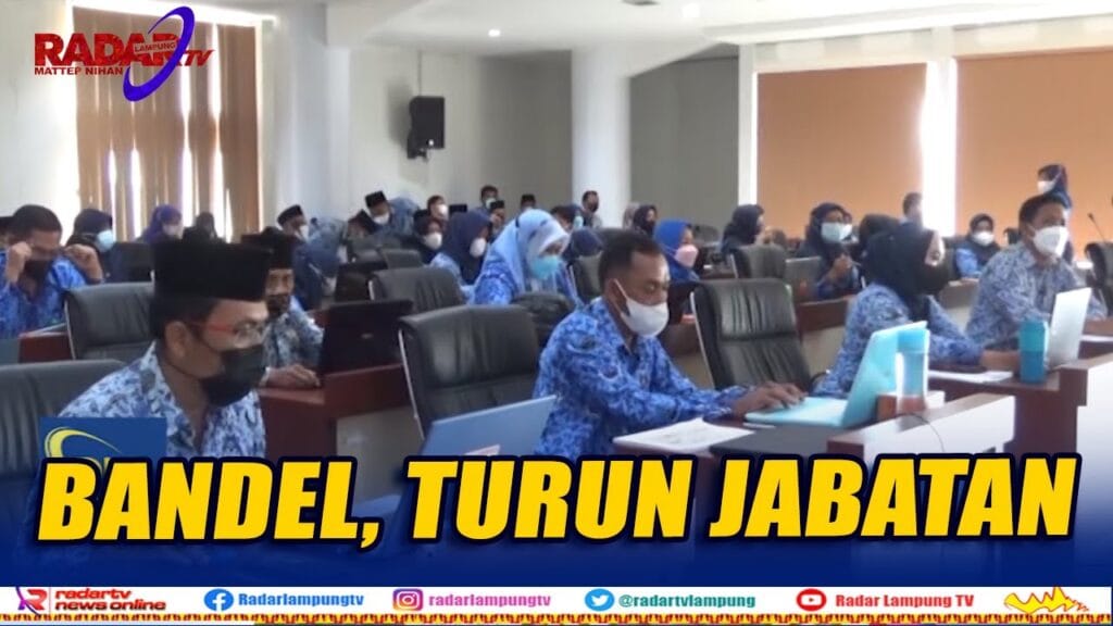 ASN Bandel Di Way Kanan, Turun Jabatan