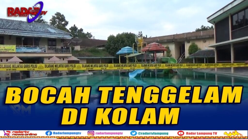 Bocah TK Tewas Tenggelam di Kolam Renang