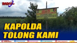 Konflik Lahan, Kapolda Tolong Kami Petani